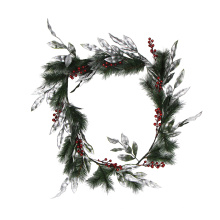 150cm christmas wall hanging wreath garland for front door